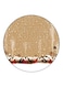 Cartoon Printed Fridge Magnet Brown/White/Red 5.5cm