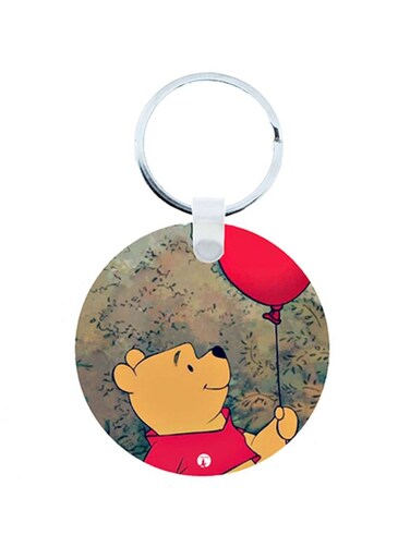 Winnie The Pooh Wooden Keychain