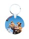 Up Characters Printed Wooden Keychain