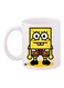SpongeBob Printed Coffee Mug White/Yellow/Black