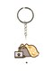 Cat Printed Keychain