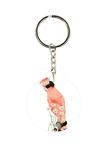 One Side Printed Keychain