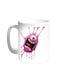 Cartoon Character Printed Coffee Mug White 11ounce