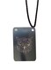 Owl Printed Car Mirror Pendant