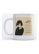 Mug 350ml Arabic Quote for Coffee and Tea White