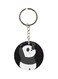 Double Sided Panda Printed Keychain