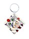 Digimon Anime Wooden Keychain