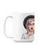 Premium Printed Ceramic Coffee Mug White 350ml