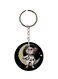 Cat Printed Keychain