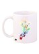 Sonic Character Printed Mug White/Blue/Green Standard Size