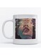 The Woman Printed Mug White/Pink/Green