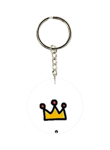 Crown Printed Keychain