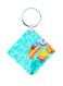 Pool Wooden Keychain