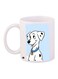 Dalmatian Printed Coffee Mug White/Blue/Black 11ounce