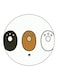 We Bare Bears Printed Fridge Magnet Multicolour
