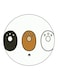 We Bare Bears Printed Fridge Magnet Multicolour