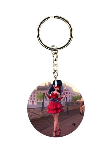 Cartoon Printed Keychain