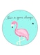 English Phrases Printed Fridge Magnet Multicolour