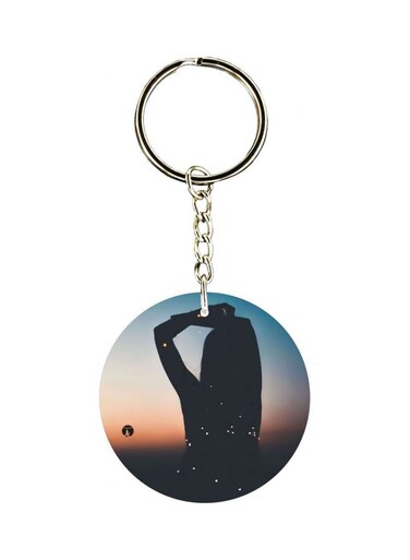 Girl Printed Keychain