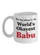 World's Okayest Babu Printed Coffee Mug White/Black/Red