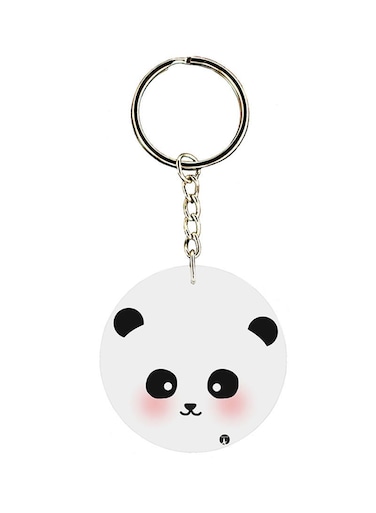 Cartoon Themed Single Sided Keychain