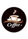 Coffee Printed Fridge Magnet Multicolour