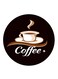 Coffee Printed Fridge Magnet Multicolour