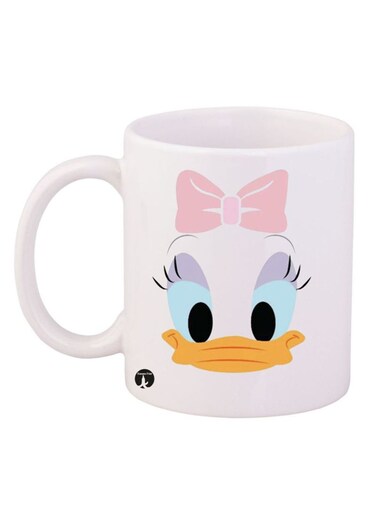 Disney Design Mug White/Black/Pink 12ounce