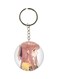 Anime Girl Printed Keychain