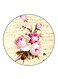Flowers Printed Fridge Magnet Multicolour