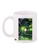 Cartoon Printed Coffee Mug White/Green/Grey 11ounce