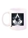 Printed Coffee Mug White/Black