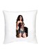 Wonder Woman Printed Decorative Cushion White/Beige/Brown 16x16inch