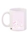 Teddy Printed Coffee Mug White/Pink/Yellow 11ounce