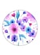 Flowers Printed Fridge Magnet Multicolour