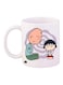 Anime Chibi Maruko Chan Printed Coffee Mug White/Blue/Purple