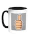 A Sign Of Success Printed Coffee Mug White/Black 11ounce