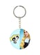 Powerpuff Girl Bubbles Printed Keychain