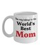 World's Best Mom Printed Coffee Mug White/Black/Red