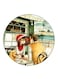 Man And Woman Printed Fridge Magnet Multicolour