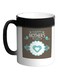Happy Mother's Day Printed Colour Changing Coffee Mug Black 325ml