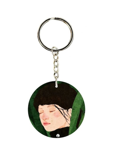Double Side Printed Keychain