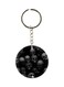 Single Sided Skull Printed Keychain