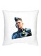 Fortnite Character Printed Decorative Cushion White/Blue/Beige 16x16inch