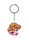 Cartoon Printed Double Sided Keychain