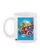 Avenger Printed Mug White/Blue/Red Standard Size