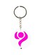 Anime Digimon Double Side Printed Keychain
