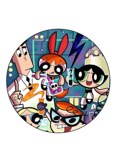 Cartoons Printed Fridge Magnet Multicolour