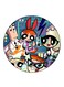 Cartoons Printed Fridge Magnet Multicolour