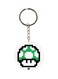 Super Mario Logo Keychain Green/White/Black